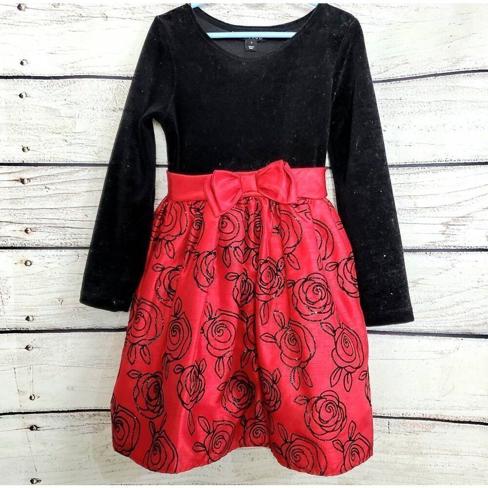 George Size 7 Girls Holiday Dress